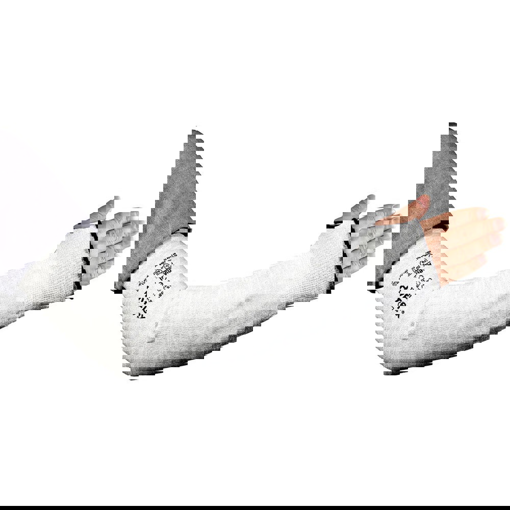 Series 11-211 Cut & Puncture-Resistant Sleeves: Size Universal, Gray, ANSI Abrasion N/A